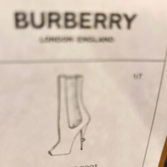Burberry Peep toe boot - Picture 5 of 6